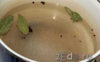 Рецепт кабачков, маринованных по-болгарски